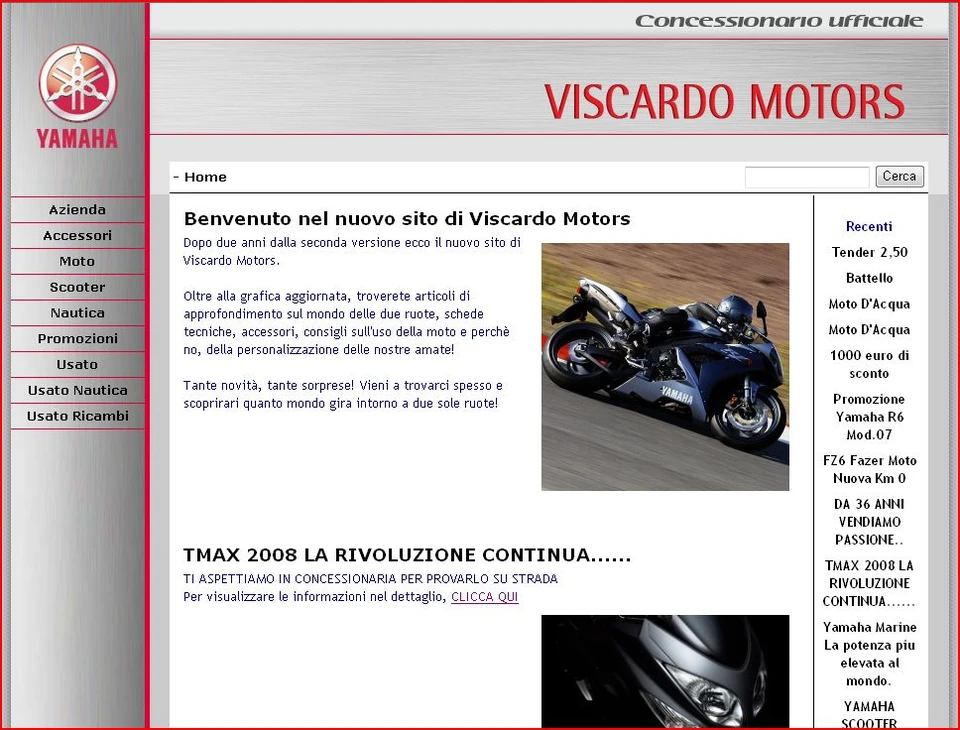 View this image in original resolution: Home Page Viscardo Motors